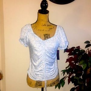 2 Blue and Green blouses.